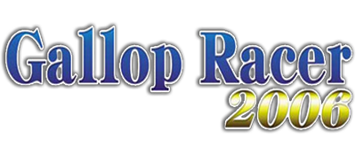 Gallop Racer 2006 title screen for Playstation 2